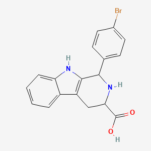 1-(4-bromophenyl)-2,3,4,9-tetrahydro-1H-beta-carboline-3-carboxylic acid