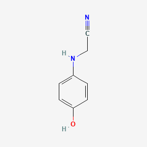 molecular formula C8H8N2O B11713442 (4-Hydroxyanilino)acetonitrile CAS No. 28363-27-1