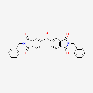 2-Benzyl-5-(2-benzyl-1,3-dioxoisoindole-5-carbonyl)isoindole-1,3-dione