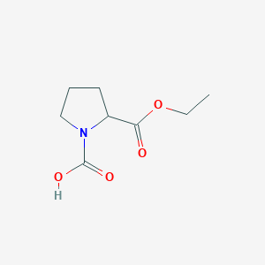 2-(Ethoxycarbonyl)pyrrolidine-1-carboxylic acid