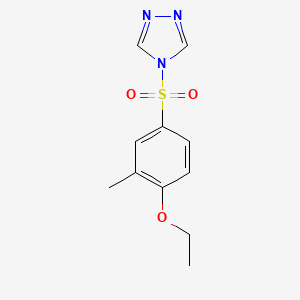 4-[(4-ethoxy-3-methylphenyl)sulfonyl]-4H-1,2,4-triazole