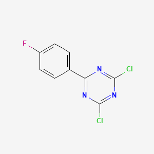 2,4-Dichloro-6-(4-fluorophenyl)-1,3,5-triazine