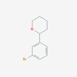 2-(3-Bromophenyl)oxane