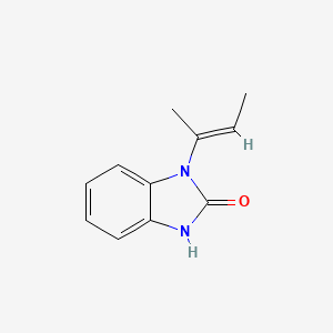 1-(But-2-en-2-yl)-1H-benzo[d]imidazol-2(3H)-one