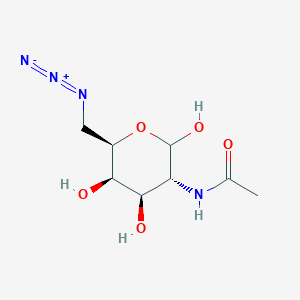 N-[(3R,4R,5R,6R)-6-(azidomethyl)-2,4,5-trihydroxyoxan-3-yl]acetamide