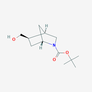 tert-butyl (1S,4R,5R)-5-(hydroxymethyl)-2-azabicyclo[2.2.1]heptane-2-carboxylate