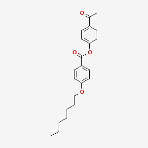 4-Acetylphenyl 4-(heptyloxy)benzoate