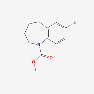 Methyl 7-Bromo-2,3,4,5-tetrahydro-1H-benzo[b]azepine-1-carboxylate