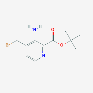 molecular formula C11H15BrN2O2 B1171403 2-Boc-Amino-4-Brommethylpyridin CAS No. 190189-98-1