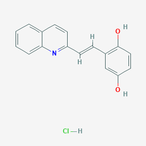 molecular formula C17H14ClNO2 B11714038 Q8 hydrochloride 