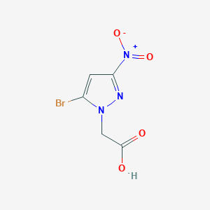 2-(5-bromo-3-nitro-1H-pyrazol-1-yl)acetic acid