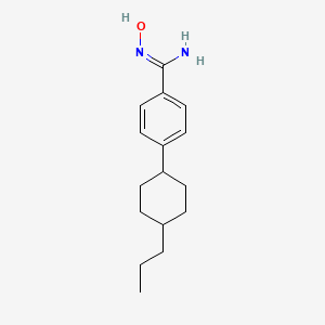 N'-hydroxy-4-(4-propylcyclohexyl)benzenecarboximidamide