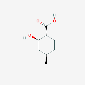 molecular formula C8H14O3 B11714160 (1R,2R,4R)-2-hydroxy-4-methylcyclohexane-1-carboxylic acid 