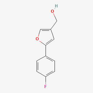 [5-(4-Fluorophenyl)-3-furyl]methanol