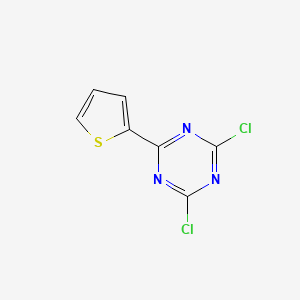 2,4-Dichloro-6-(thiophen-2-yl)-1,3,5-triazine