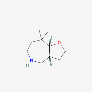 (3aR,8aR)-8,8-dimethyl-octahydro-2H-furo[3,2-c]azepine