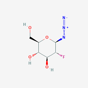 (2R,3S,4S,5R,6R)-6-azido-5-fluoro-2-(hydroxymethyl)oxane-3,4-diol