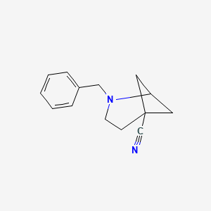 2-Benzyl-2-azabicyclo[3.1.1]heptane-5-carbonitrile