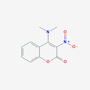 4-(dimethylamino)-3-nitro-2H-chromen-2-one