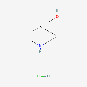 (2-Azabicyclo[4.1.0]heptan-6-yl)methanol hydrochloride