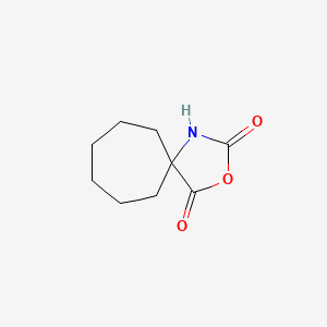 molecular formula C9H13NO3 B11714383 3-Oxa-1-azaspiro[4.6]undecane-2,4-dione 