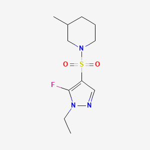 1-[(1-ethyl-5-fluoro-1H-pyrazol-4-yl)sulfonyl]-3-methylpiperidine