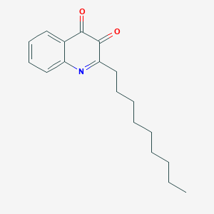 2-Nonyl-3,4-dihydroquinoline-3,4-dione