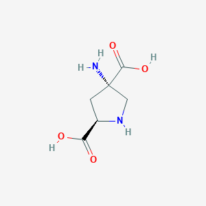 molecular formula C6H10N2O4 B1171446 (2R,4S)-Apdc CAS No. 171336-81-5