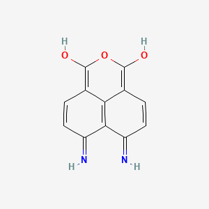 molecular formula C12H8N2O3 B11714504 6,7-Diaminobenzo[de]isochromene-1,3-dione 