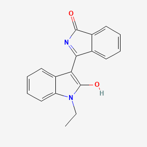 molecular formula C18H14N2O2 B11714556 Disperse Yellow 39 surrogate CAS No. 56208-37-8