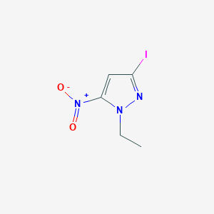 1-Ethyl-3-iodo-5-nitro-1H-pyrazole