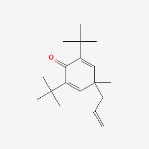 2,6-Ditert-butyl-4-methyl-4-prop-2-enylcyclohexa-2,5-dien-1-one