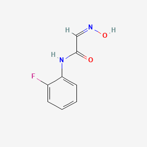 (2E)-N-(2-fluorophenyl)-2-(hydroxyimino)acetamide