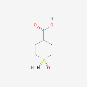 1-imino-1-oxothiane-4-carboxylic acid