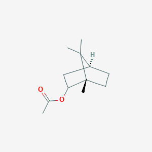 molecular formula C12H20O2 B11714718 (1S,4S)-1,7,7-trimethylbicyclo[2.2.1]heptan-2-yl acetate 