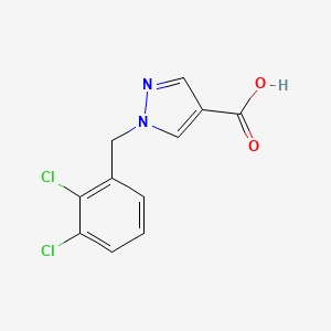 1-(2,3-dichlorobenzyl)-1H-pyrazole-4-carboxylic acid