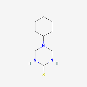 5-Cyclohexyl-1,3,5-triazinane-2-thione