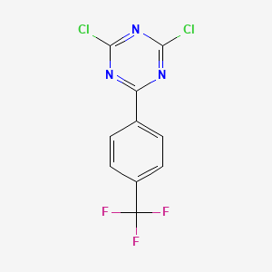 2,4-Dichloro-6-(4-trifluoromethylphenyl)-1,3,5-triazine