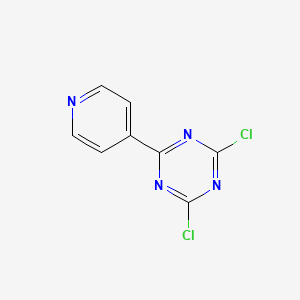 2,4-Dichloro-6-(pyridin-4-YL)-1,3,5-triazine