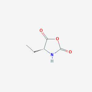 molecular formula C5H7NO3 B11714852 (R)-4-Ethyloxazolidine-2,5-dione 