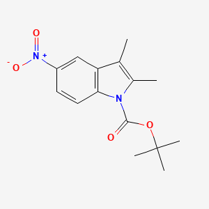 1-Boc-2,3-dimethyl-5-nitro-1H-indole