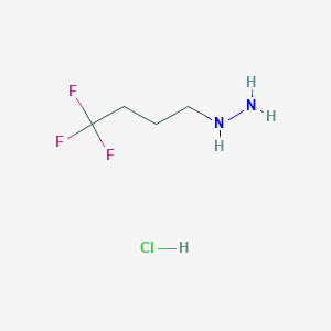 (4,4,4-Trifluorobutyl)hydrazine hydrochloride