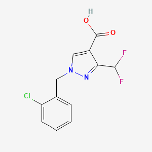 1-(2-Chlorobenzyl)-3-(difluoromethyl)-1H-pyrazole-4-carboxylic acid