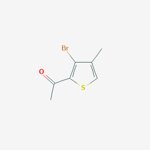 1-(3-Bromo-4-methylthiophen-2-yl)ethan-1-one