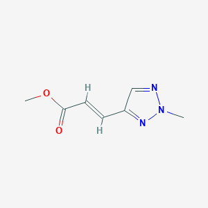 Methyl (2e)-3-(2-methyl-2h-1,2,3-triazol-4-yl)prop-2-enoate