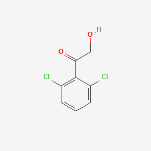 molecular formula C8H6Cl2O2 B11715090 2',6'-Dichloro-2-hydroxyacetophenone 