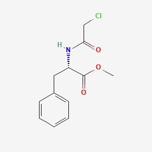 methyl (2S)-2-(2-chloroacetamido)-3-phenylpropanoate