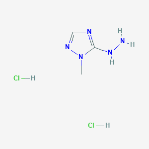 5-Hydrazinyl-1-methyl-1H-1,2,4-triazole dihydrochloride