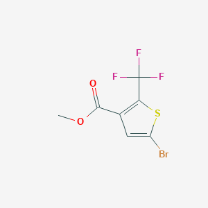 Methyl 5-bromo-2-(trifluoromethyl)thiophene-3-carboxylate