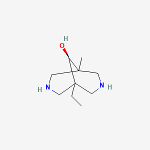 (9S)-1-ethyl-5-methyl-3,7-diazabicyclo[3.3.1]nonan-9-ol